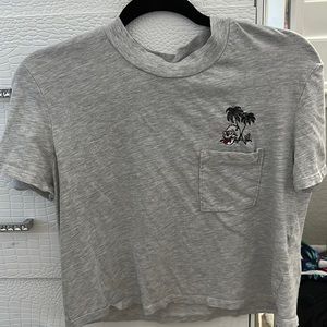 Volcom Medium cropped shirt